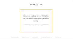 Desktop Screenshot of ednavalleyvineyard.com